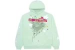 Spider Brand Printed SP5 Mint Logo Hoodie