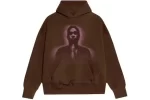 Spider Brand Printed Thug Brown Hoodie