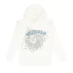 Spider Brand Printed Wunna White Hoodie