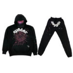 22ss Classic Sp5der Logo Black Tracksuit
