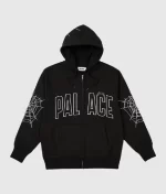 Palace Logo With Zipper Sp5der Hoodie