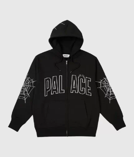 Palace Logo With Zipper Sp5der Hoodie