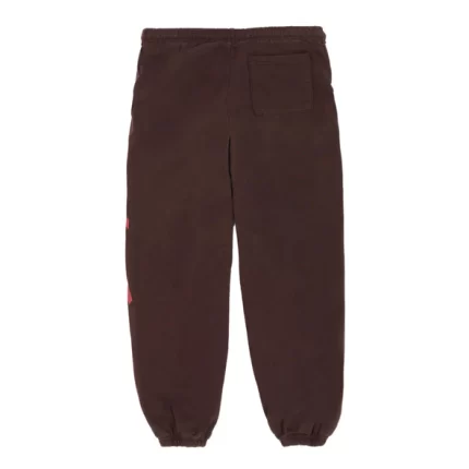 Araignee Sp5der Brown Logo Sweatpant